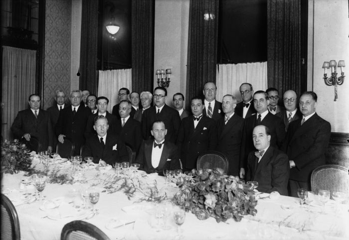 1933. Banquet d'homenatge als fundadors de l'ANC. Fons Brangulí /Arxiu Nacional de Catalunya