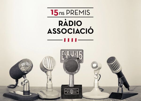 Imatge dels 15ns Premis Ràdio Associació