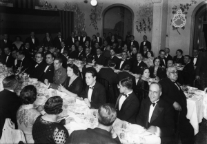 1933. Banquet d'inauguració dels nous locals de RAC. Fons Brangulí /Arxiu Nacional de Catalunya
